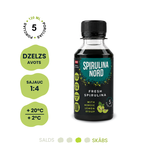 Cidoniju_Spirulinas_sirups_120ml #C120 #lv