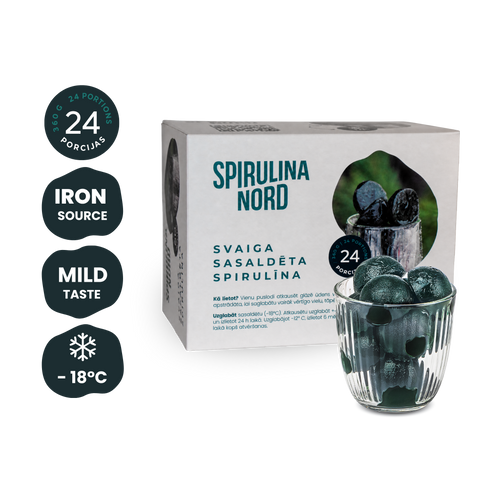 Raw and Living, Frozen Spirulina
