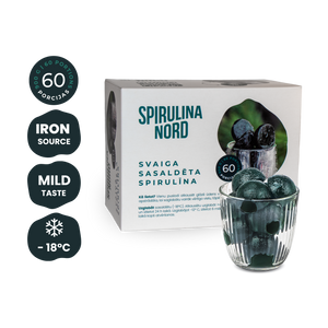 Raw and Living, Frozen Spirulina