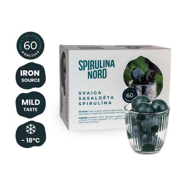 Raw and Living, Frozen Spirulina