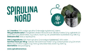Svaiga, saldēta spirulīna
