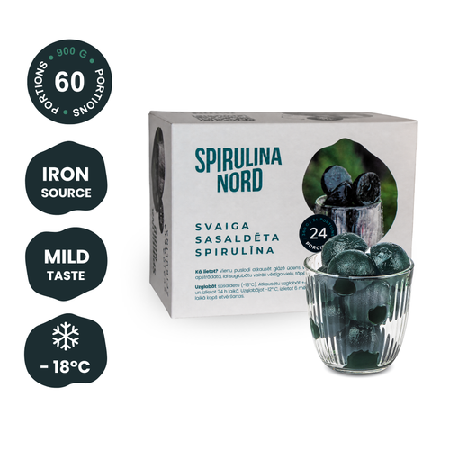 Frozen_Spirulina_24_portions_-_Spirulina_Nord #S24 #en