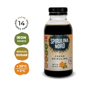 Raw Living Spirulina With Sea Buckthorn Juice