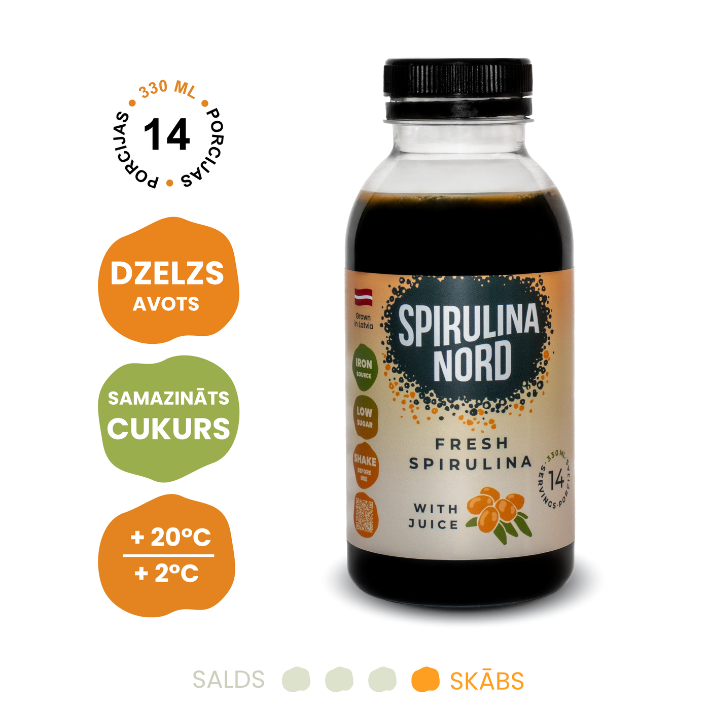 Smilterksku_Spirulinas_sirups_330ml #SJ330 #lv