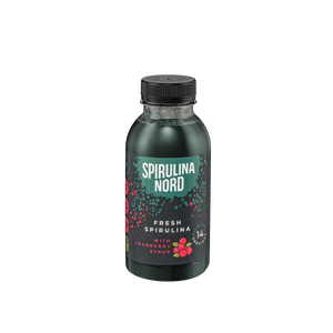 SpirulinaNord® Raw Living Spirulina With Berry Syrup