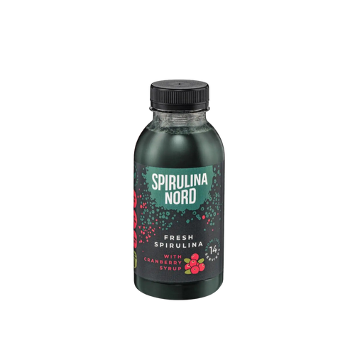 SpirulinaNord® Raw Living Spirulina With Berry Syrup