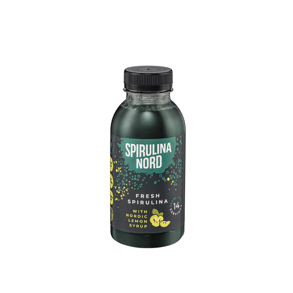 SpirulinaNord® Raw Living Spirulina With Berry Syrup