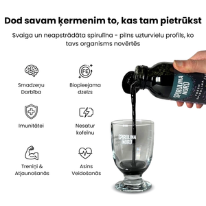 Svaigs_Spirulinas_sirups ieguvumi #lv