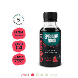 Cranberry Natural Spirulina 120ml #DZ120