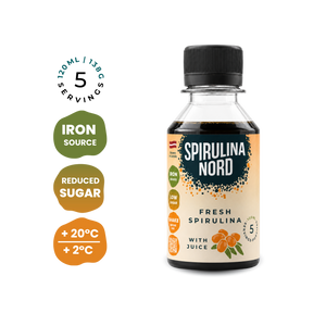 Sea Buckthorn Natural Spirulina 120ml #S120