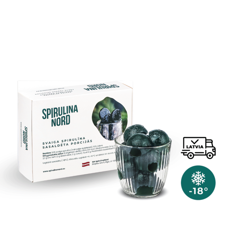Svaiga saldēta spirulīna