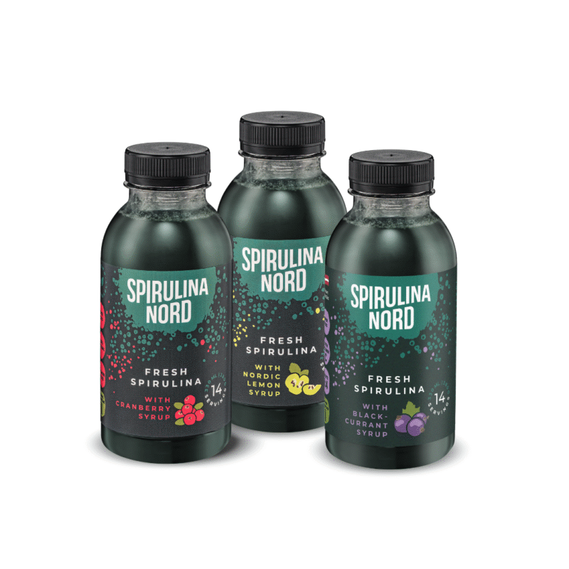 Svaigas spirulīnas sīrupi