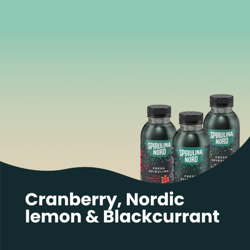 Fresh spirulina syrups