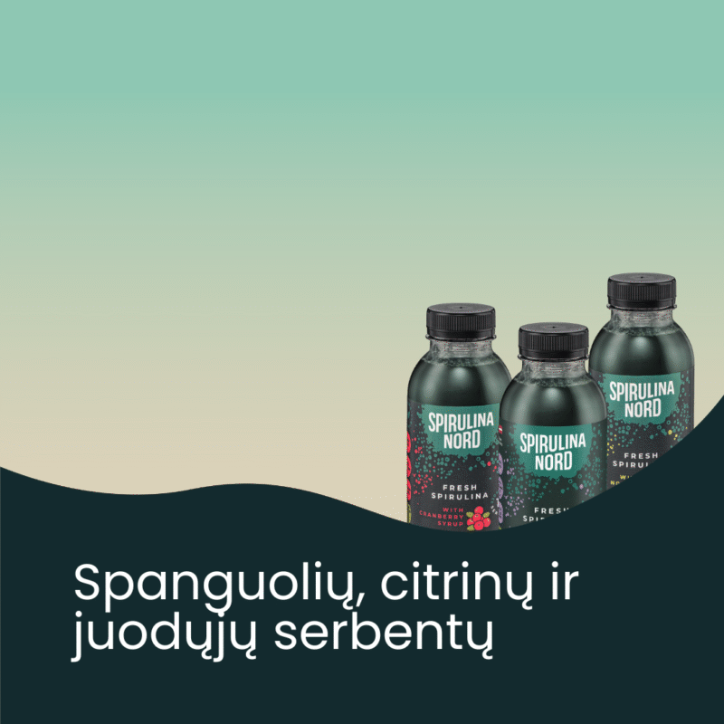 Šviežios spirulinos sirupai - Image 2